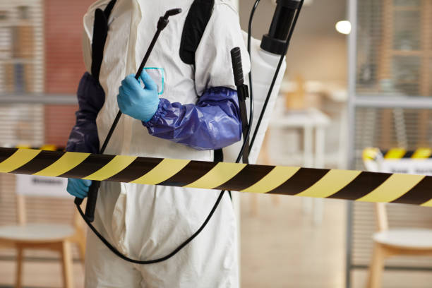 Professional Biohazard Cleanup technician working in Princeton, TX